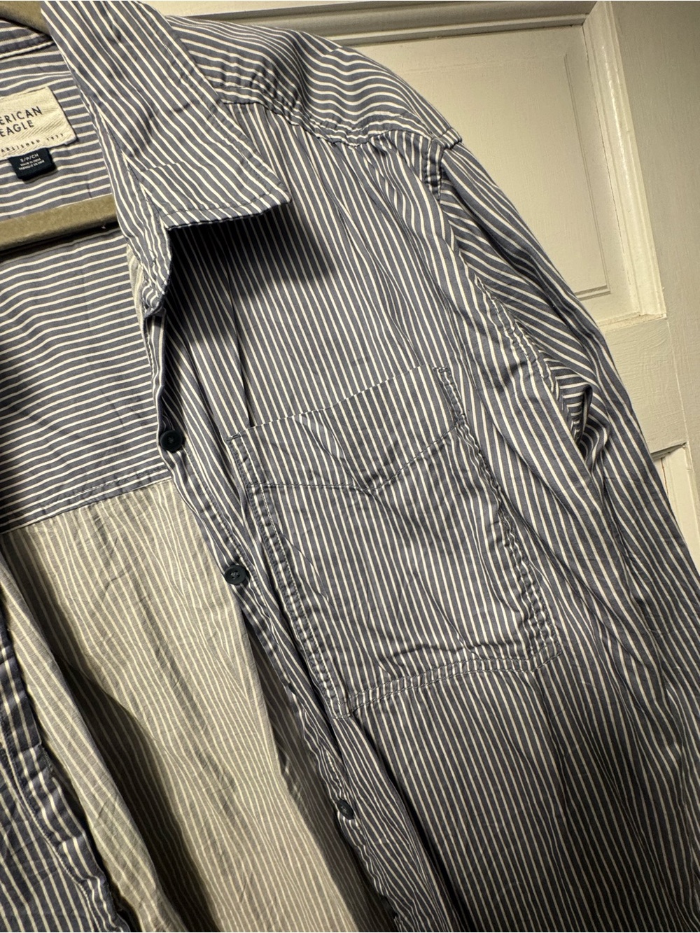 AE striped button down - Picture 4 of 4